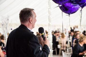 Magic OZ the sort after Charity Auctioneer in Oxfordshire